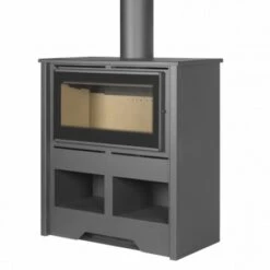 Estufa De Leña De Acero Eclipse