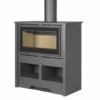 Estufa De Leña De Acero Eclipse - Ventilación Forzada