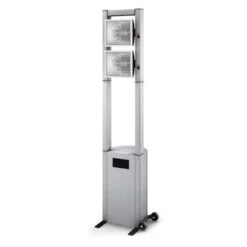 Estufa De Terraza A Gas ECOLine ACERO