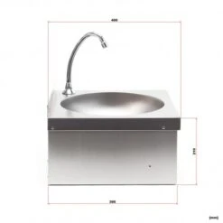 Fregadero Acero Inoxidable 400×400×275mm -Maquituls Tienda fregadero acero inoxidable 400400275mm 4