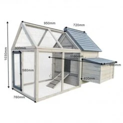 Gallinero De Madera MQT 015 -Maquituls Tienda gallinero de madera mqt 015 3