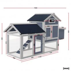 Gallinero Madera MQT 424 -Maquituls Tienda gallinero madera mqt 424 2