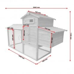 Gallinero Madera MQT 434 -Maquituls Tienda gallinero madera mqt 434 2