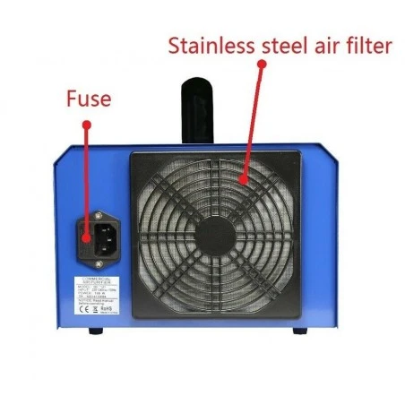 Generador De Ozono Portatil 3.5/7.0G 4 Generador De Ozono Portatil 3.5/7.0G - Imagen 2