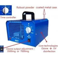 Generador De Ozono Portatil 3.5/7.0G 7 Generador De Ozono Portatil 3.5/7.0G -Maquituls Tienda generador de ozono portatil 3570g 2
