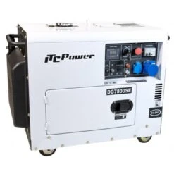 GENERADOR DIESEL ITCPOWER DG7800SE