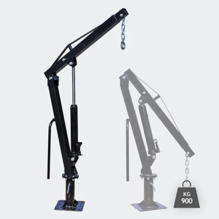 Grúa Pickup, Furgoneta Y Remolque 900Kg Giratoria 360° 4 Grúa Pickup, Furgoneta Y Remolque 900Kg Giratoria 360° - Imagen 2