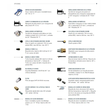 Hidrolimpiadora Profesional TUCSON 1211 LP 5 Hidrolimpiadora Profesional TUCSON 1211 LP - Imagen 3