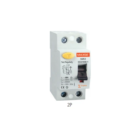 Interruptor Diferencial SGR 63A, 30mA Clase AC 3 Interruptor Diferencial SGR 63A, 30mA Clase AC