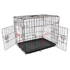 Jaula De Transporte Plegable - 745 X 475 X 525 Mm -Maquituls Tienda jaula de transporte plegable 745 x 475 x 525 mm 1