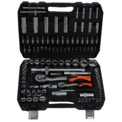 Juego Llave De Carraca B.TOOL Btp108 - Carracas 1/4" + 1/2" 108 Piezas