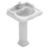 Lavabo Con Pedestal FOSSIL NATURA ATENAS -Maquituls Tienda lavabo con pedestal fossil natura atenas