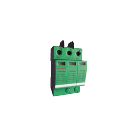 Limitador De Sobretensiones Hasta 1000 V En DC. Aplicaciones Fotovoltaica Tipo 2. 3P Clase C 40kA, 20kA, 3,2kV 3 Limitador De Sobretensiones Hasta 1000 V En DC. Aplicaciones Fotovoltaica Tipo 2. 3P Clase C 40kA, 20kA, 3,2kV