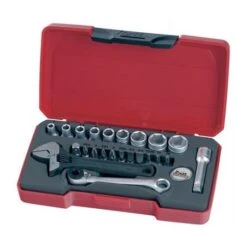 Llaves De Vaso 1/4" 23 Piezas - TENGTOOLS
