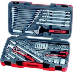 Llaves De Vaso 1/4”, 3/8” Y 1/2” 106 Piezas - TENGTOOLS