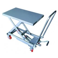 Mesa Elevadora Manual 100Kg ALUMINIO