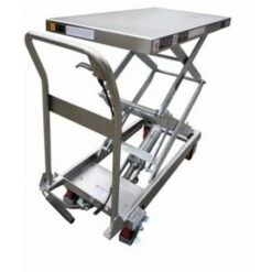 Mesa Elevadora Manual 350Kg INOX