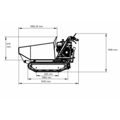 Mini Dumper Oruga HECHT 2950 - 500 Kg 21 Mini Dumper Oruga HECHT 2950 - 500 Kg -Maquituls Tienda mini dumper oruga hecht 2950 500 kg 6
