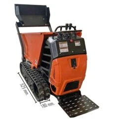 Mini Dumper ORUGA ZEPPELIN 500KG - 9HP -Maquituls Tienda mini dumper oruga zeppelin 500kg 9hp 2