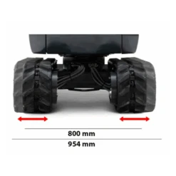 Miniexcavadora Hidráulica Autopropulsada ZEPPELIN Rhinoceros