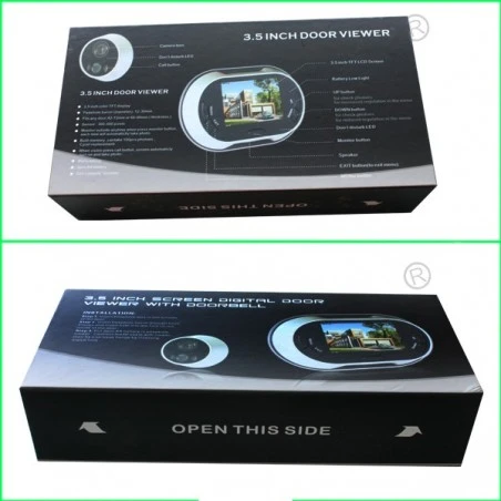 Mirilla Digital 3,5" Con Grabacion De Imagenes - PANTALLA COLOR 6 Mirilla Digital 3,5" Con Grabacion De Imagenes - PANTALLA COLOR - Imagen 4