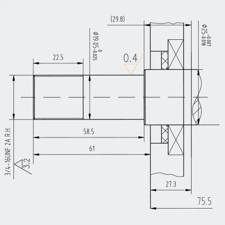 Motobomba 4.8kW - 66m³/h 10 Motobomba 4.8kW - 66m³/h - Imagen 8