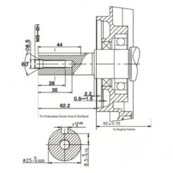 Motor De Gasolina LONCIN G270F - 270cm3 -Maquituls Tienda motor de gasolina loncin g270f 270cm3 2