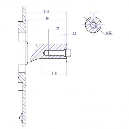 Motor Gasolina LIFAN 16.3HP - 22mm 8 Motor Gasolina LIFAN 16.3HP - 22mm - Imagen 6