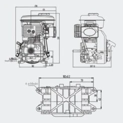 Motor Gasolina LIFAN 4 Tiempos 2.5 HP - Eje 15mm Arranque Manual -Maquituls Tienda motor gasolina lifan 4 tiempos 25 hp eje 15mm arranque manual 7