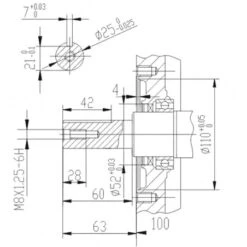 Motor Gasolina Tipo OHV 15CV - Eje 25.00mm Arranque Electrico -Maquituls Tienda motor gasolina tipo ohv 15cv eje 2500mm arranque electrico 5