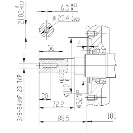Motor Gasolina Tipo OHV 15CV - Eje 25.40mm Arranque Electrico 7 Motor Gasolina Tipo OHV 15CV - Eje 25.40mm Arranque Electrico - Imagen 5