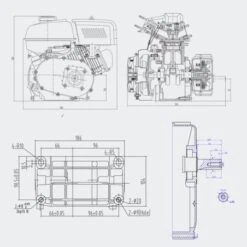 Motor Gasolina Tipo OHV 6.5CV - Eje 20.00mm Arranque Manual Y Embrague -Maquituls Tienda motor gasolina tipo ohv 65cv eje 2000mm arranque manual y embrague 5