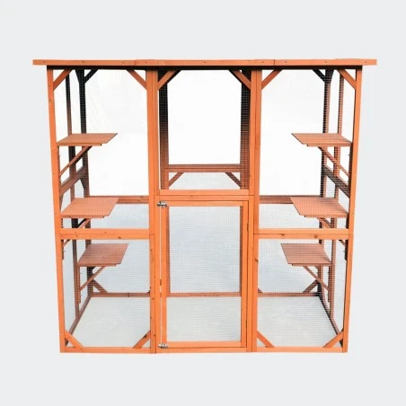 Pajarera Madera MQT 202 4 Pajarera Madera MQT 202 - Imagen 2