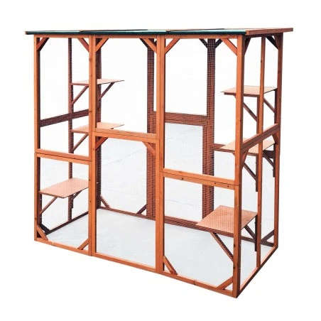 Pajarera Madera MQT 202 3 Pajarera Madera MQT 202