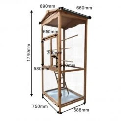 Pajarera Madera MQT 384