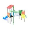 PARQUE INFANTIL CON TORRE DOBLE, TOBOGAN Y TECHO 35SA102 -Maquituls Tienda parque infantil con torre doble tobogan y techo 35sa102