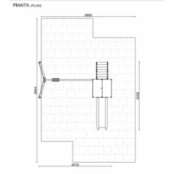 PARQUE INFANTIL CON TORRE, TOBOGAN Y COLUMPIO 35T1D -Maquituls Tienda parque infantil con torre tobogan y columpio 35t1d 2