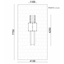 PARQUE INFANTIL CON TORRE Y TOBOGAN 35T0D -Maquituls Tienda parque infantil con torre y tobogan 35t0d 2