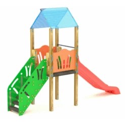 PARQUE INFANTIL CON TORRE Y TOBOGAN 35T0D