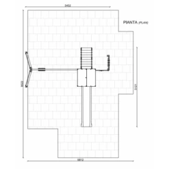 PARQUE INFANTIL CON TORRE Y TOBOGAN 35T2D -Maquituls Tienda parque infantil con torre y tobogan 35t2d 1
