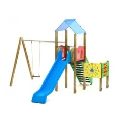 PARQUE INFANTIL CON TORRE Y TOBOGAN 35T2D