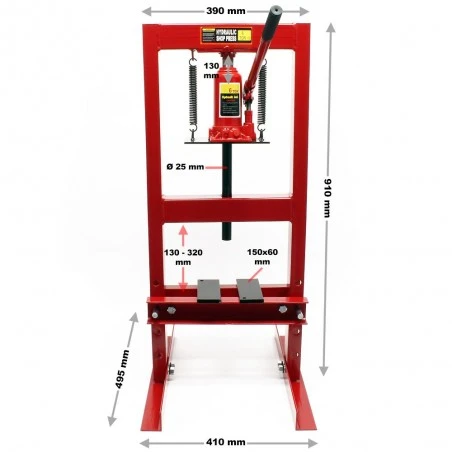 Prensa Hidraulica - 6 Toneladas 4 Prensa Hidraulica - 6 Toneladas - Imagen 2