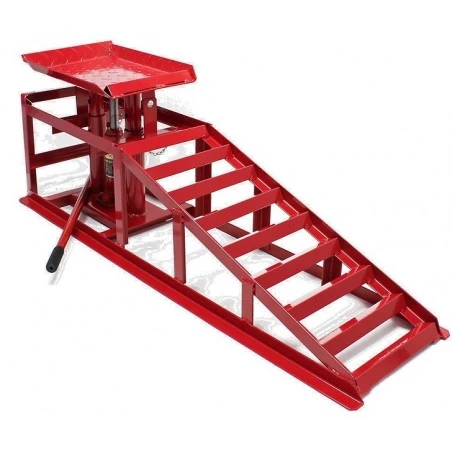Rampa Con Gato Hidráulico 2000Kg 3 Rampa Con Gato Hidráulico 2000Kg