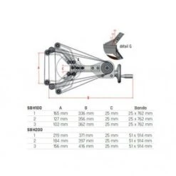 Rectificadora De Banda SBH200 -Maquituls Tienda rectificadora de banda sbh200 1
