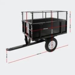 Remolque Con Laterales - 114x76x30cm -Maquituls Tienda remolque con laterales 114x76x30cm 5