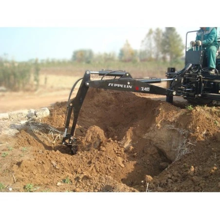 Retroexcavadora Al Tractor ZEPPELIN 240Z 5 Retroexcavadora Al Tractor ZEPPELIN 240Z - Imagen 3