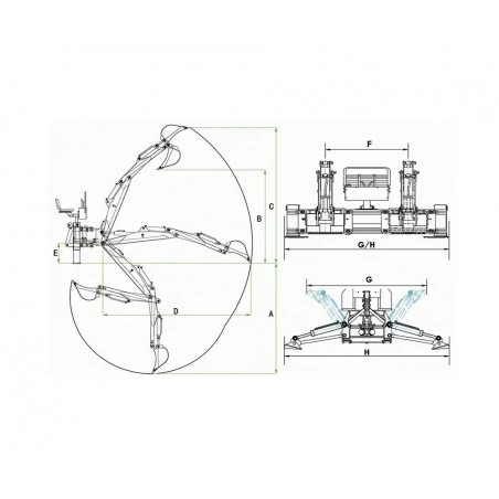 Retroexcavadora Al Tractor ZEPPELIN 240Z 6 Retroexcavadora Al Tractor ZEPPELIN 240Z - Imagen 4