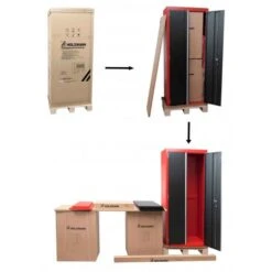 Set Armarios Y Banco De Trabajo HOLZMAN WESS13 -Maquituls Tienda set armarios y banco de trabajo holzman wess13 3