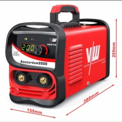 SOLDADOR ELECTRODO INVERTER VECTOR AMSTERDAM 2000 II IGBT MMA 200A -Maquituls Tienda soldador electrodo inverter vector amsterdam 2000 ii igbt mma electrodo 200a 2