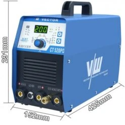 Soldador Vector CT520PD DC TIG ELECTRODO + PLASMA IGBT -Maquituls Tienda soldador vector ct520pd dc tig electrodo plasma igbt 3